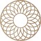 Ekena Millwork Cannes Wood Fretwork Pierced Ceiling Medallion, Red Oak, 34"OD x 11 5/8"ID x 1/4"T CMWP34X34X0250CNRO - alternate 5